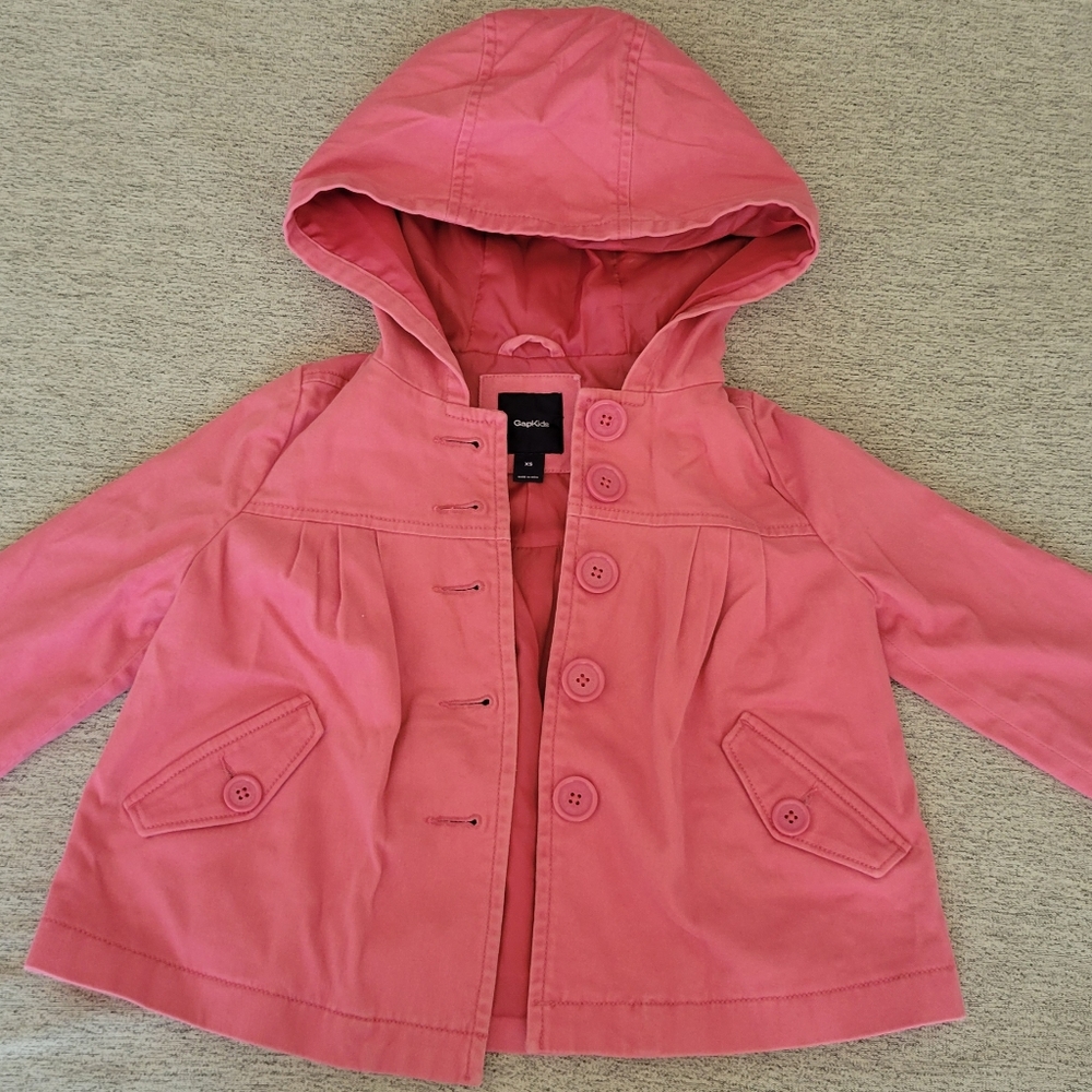 Gap Kids girls pink XS coat
